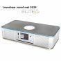 ICD2023WE - Soundmaster Elite Line stereo muziekcenter met internet/DAB+ radio, CD, USB en Bluetooth, wit - 4005425012399