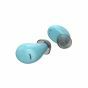 TWS earphones LUNA met draadloos oplaadbare oplaadcase van Ledwood, lichtblauw