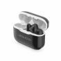 Bluetooth oordopjes CAPELLA met oplaadcase en superbass van Ledwood, zwart met wit