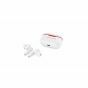 Bluetooth oordopjes CAPELLA met oplaadcase en superbass van Ledwood, wit met rood