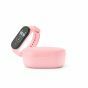 KEPLER TWS earphones, oplaadcase en activity tracker, roze van Ledwood
