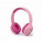 Draadloze bluetooth stereo hoofdtelefoon voor kinderen roze M-215BTP van Muse