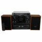 MCD5600BR - Soundmaster muziekcenter met platenspeler, bluetooth, CD, Cassette, USB en DAB+, bruin - 4005425012252