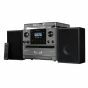 MCD5600SW - Soundmaster muziekcenter met platenspeler, bluetooth, CD, Cassette, USB en DAB+, zwart - 4005425012238