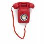 SIP/VOIP Retro Telefoon SIP746WALLRED van GPO Retro