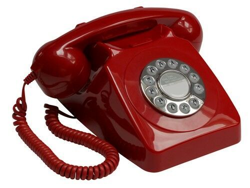 Retro vaste telefoon, Europese stijl thuis huis kantoor hotel