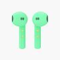 TWS Bluetooth earphones "Hubble" van Ledwood, groen