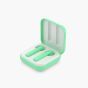 groene Bluetooth oordopjes "Hubble"  met oplaadcase van Ledwood