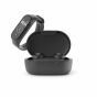 KEPLER TWS earphones, oplaadcase en activity tracker, zwart van Ledwood