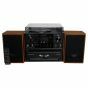 MCD5600BR - Soundmaster muziekcenter met platenspeler, bluetooth, CD, Cassette, USB en DAB+, bruin - 4005425012252