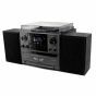 MCD5600SW - Soundmaster muziekcenter met platenspeler, bluetooth, CD, Cassette, USB en DAB+, zwart - 4005425012238