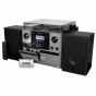 MCD5600SW - Soundmaster muziekcenter met platenspeler, bluetooth, CD, Cassette, USB en DAB+, zwart - 4005425012238