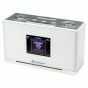 UR240WE is een witte DAB+ wekkerradio met kleurendisplay van Soundmaster