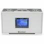 UR240 WE is een witte DAB+ wekkerradio met kleurendisplay van Soundmaster
