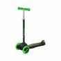 Kids Wheels ZAB0121G driewielige kids step, zwart/groen (3+ jaar) van Rebel Electro
