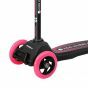 Kids Wheels roze driewielige kids step ZAB0121P (3+ jaar) van Rebel Electro