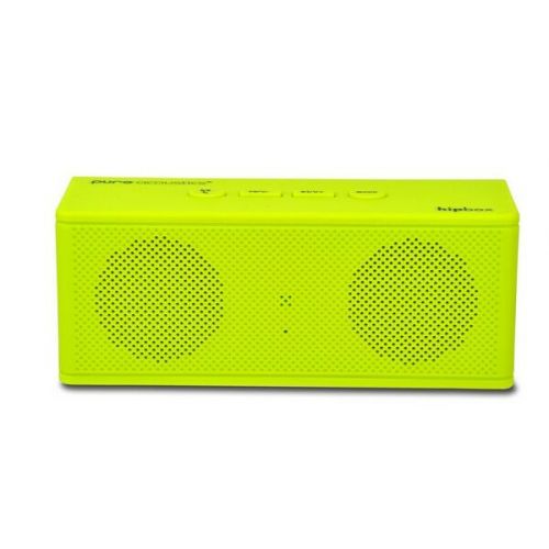 Pure Acoustics bluetooth speaker met radio groen