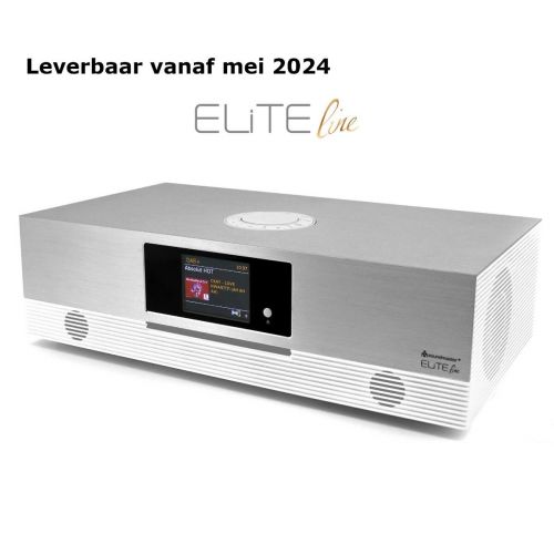 ICD2080WE - Soundmaster Elite Line stereo muziekcenter met internet-, DAB+ en FM-radio, CD en App Control, wit - 4005425012412