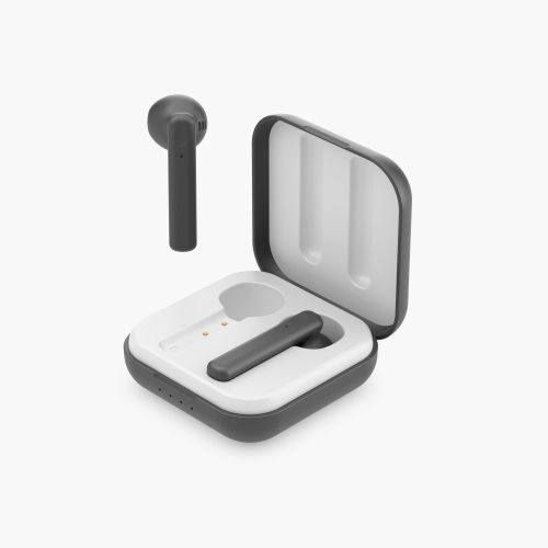 Bluetooth TWS oordopjes "Hubble" met oplaadcase van Ledwood, zwart
