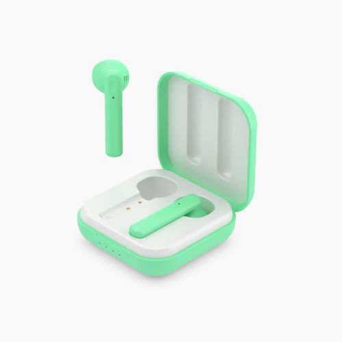 TWS Bluetooth earphones "Hubble" van Ledwood, groen