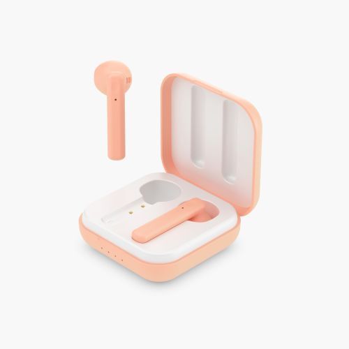 Bluetooth TWS oordopjes "Hubble"  met oplaadcase van Ledwood, roze