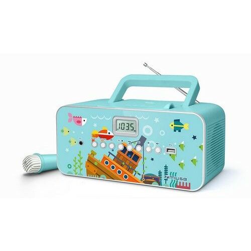 Draagbare Radio/CD/MP3 speler M-29 met kids design van Muse online bestellen bij Gizmo Retail