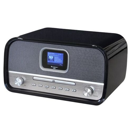 Stereo DAB+ radio, CD speler met bluetooth en USB in het zwart van Soundmaster - NMCDAB990BLACK 