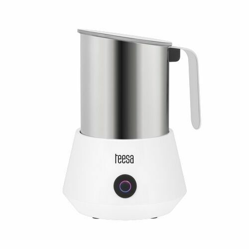 Aroma F50 elektrische design melkopschuimer TSA4007  RVS/wit van Teesa online bestellen bij Gizmo Retail