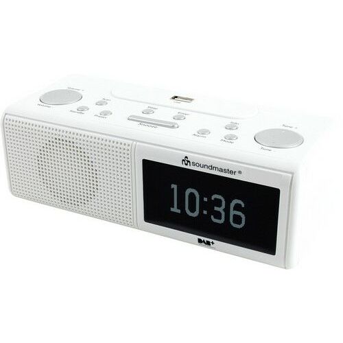 Soundmaster UR8350WE DAB+/FM wekkerradio met USB bestellen bij Gizmo Retail