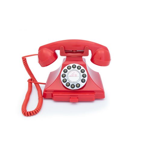 Rode Retro telefoon GPO 1929sPUSHRED Carrington bestellen bij Gizmo Retail