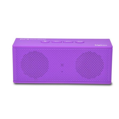 Pure Acoustics bluetooth speaker met radio paars