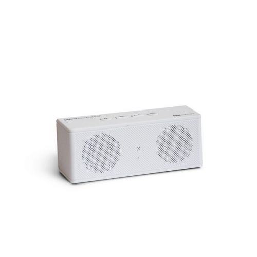 Pure Acoustics bluetooth speaker met radio wit / creme