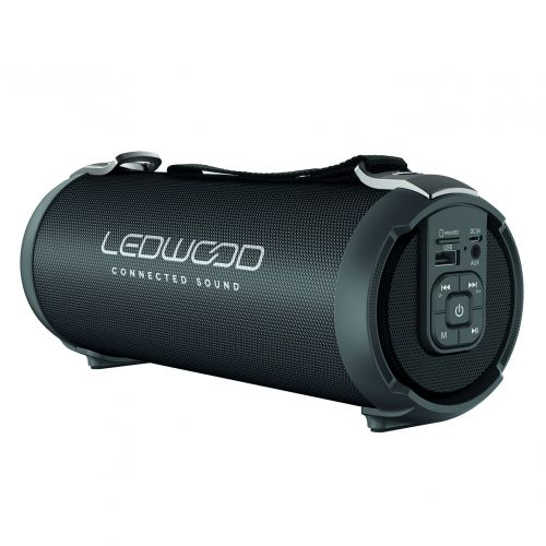 ACCES100 Portable Bluetooth speaker met radio, 90W van Ledwood