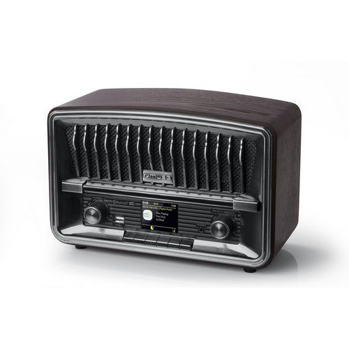 M-135DBT DAB+ vintage stijl radio met Bluetooth van Muse