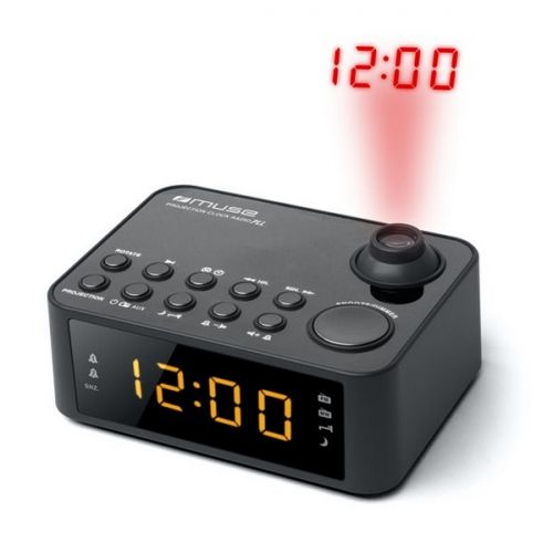 Muse M-178 wekkerradio met tijdprojectie bestellen bij Gizmo Retail