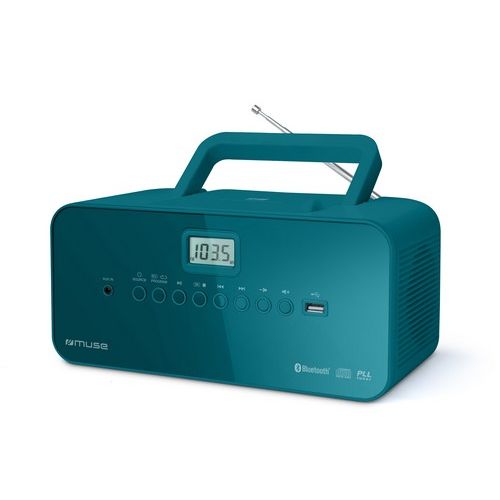 Muse M-30BTB - Draagbare radio/CD-speler met USB en bluetooth Online bestellen Gizmo Retail - Gizmo Retail