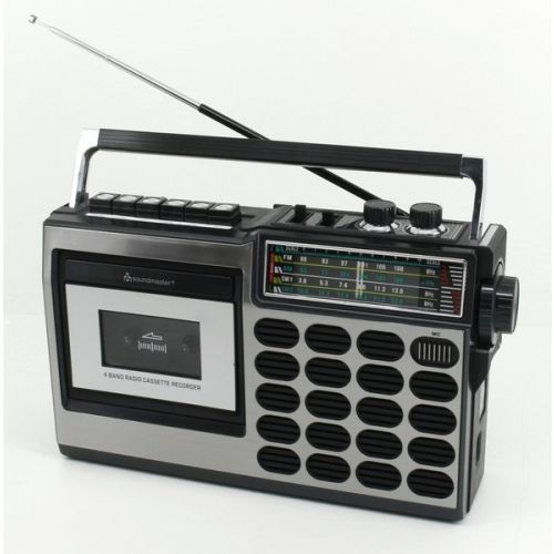 Soundmaster RR18SW retro radio met cassetterecorder bestellen bij Gizmo Retail