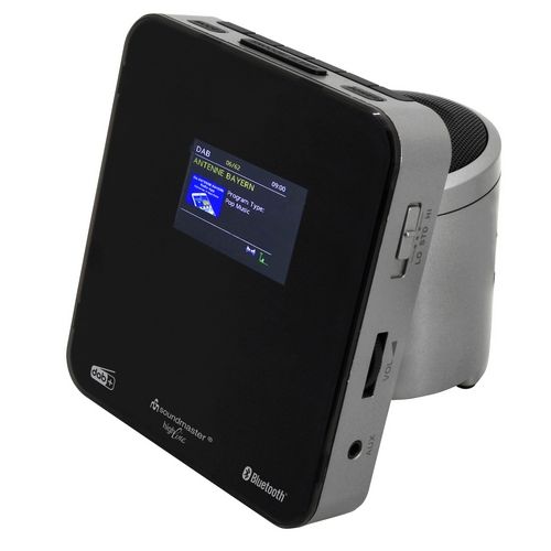 DAB+/FM wekkerradio met Bluetooth en kleuren display van Soundmaster- UR260