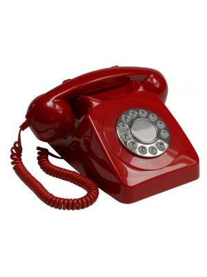 
SIP/VOIP Retro Telefoon SIP746PUSHRED van GPO Retro