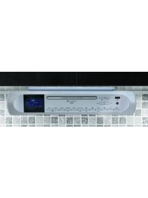 Soundmaster UR2170SI keuken onderbouwmuziekcenter met DAB+ en USB bestellen bij Gizmo Retail