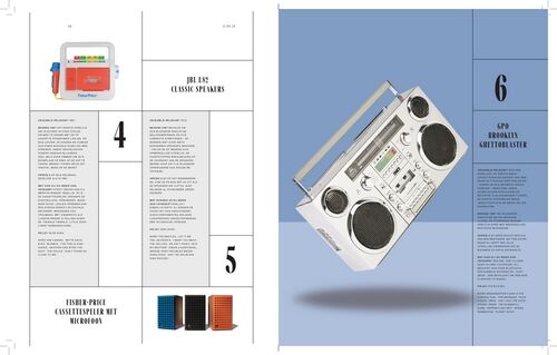 retro gadget legendarisch ghettoblaster boombox walkman portable cdspeler cassettebandjes tapes