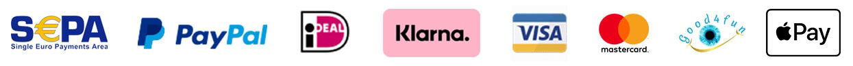 sepa paypal ideal klarna visa mastercard good4fun